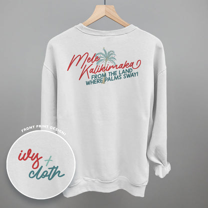 Mele Kalikimaka (Back Print)
