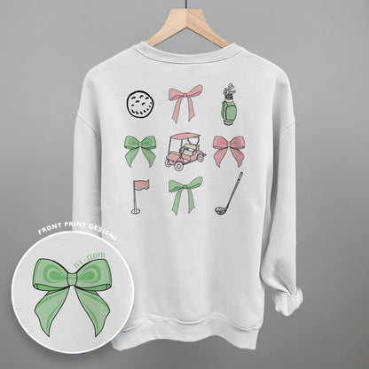 Pink & Green Golf Doodles (Back Print)
