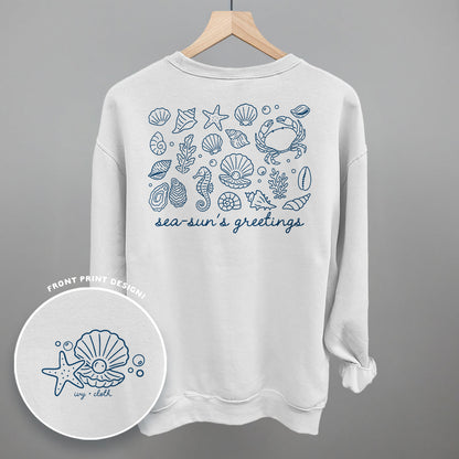 Sea-Sun's Greetings (Back Print)