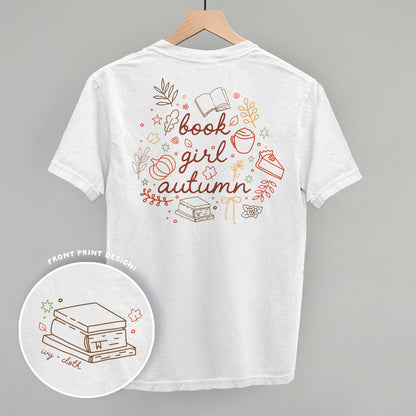 Book Girl Autumn (Back Print)