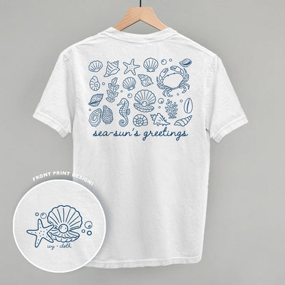 Sea-Sun's Greetings (Back Print)