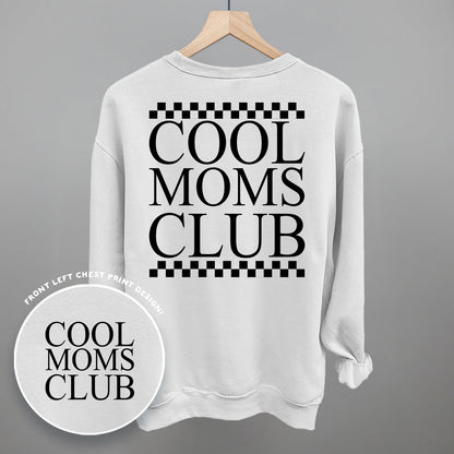 Cool Moms Club Checkered (Back Print)