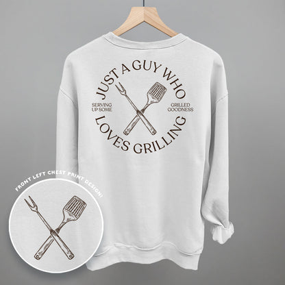 Just A Guy Who Loves Grilling (Back Print)