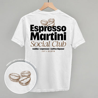 Espresso Martini Social Club (Back Print)
