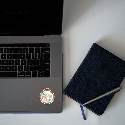 Sew Much Fun (Decal)