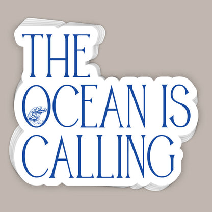 The Ocean Is Calling (Decal)