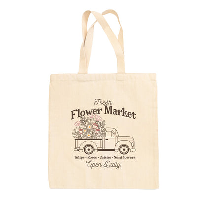 Fresh Flower Market Tote Bag