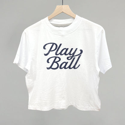Play Ball (Vintage Script)