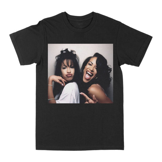 Selena & Aaliyah "Photo Booth" Graphic Tee