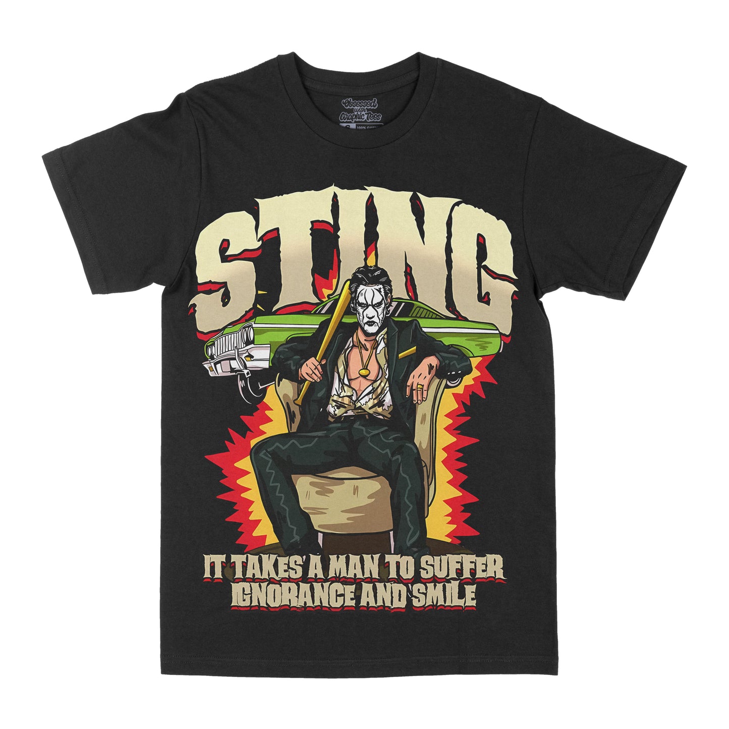 Sting "Smile" Graphic Tee