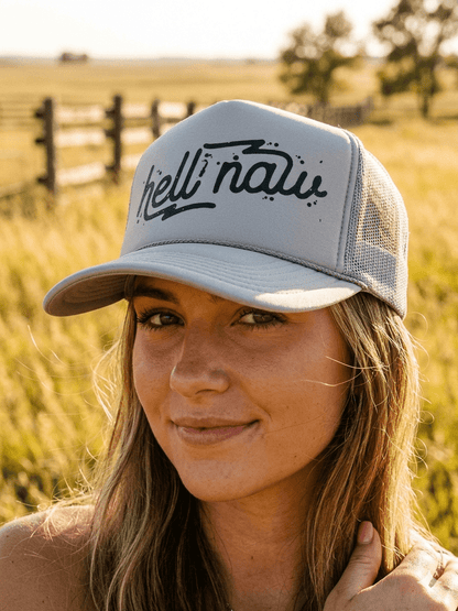 Hell Naw Trucker Hat