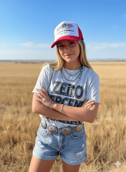 Zero Percent Liberal Graphic Tee